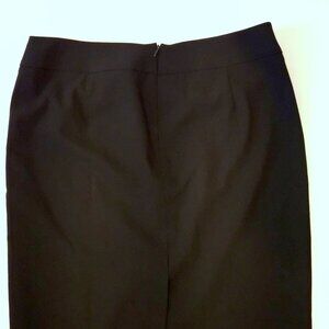 Armani Collezioni Black Pencil Skirt Size 8 Pre-Owned